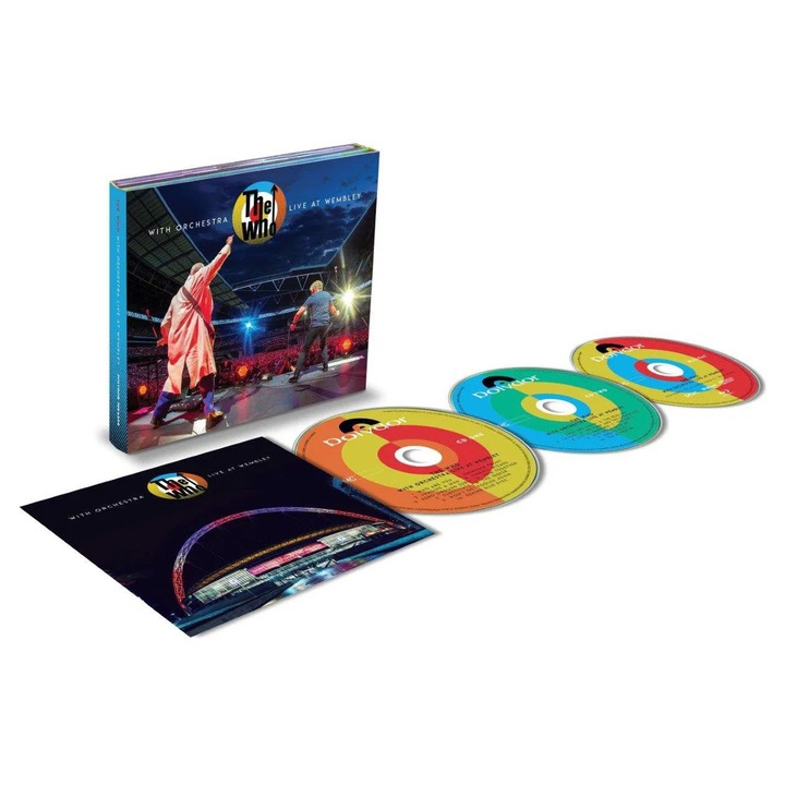 The Who with Orchestra: Live at Wembley (Deluxe) - Blu-ray + 2CD, muzica, 2CD, 1 Blu-ray