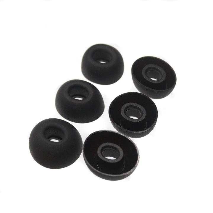 Комплект тапи за уши MKF-G-135, черни, S/M/L, 6 броя