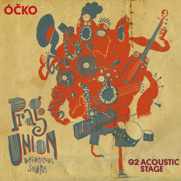Prago Union: G2 Acoustic Stage - CD+DVD, muzica ceha, 1 CD, 1 DVD