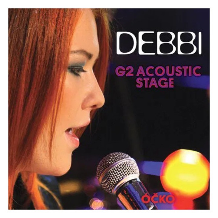 Debbi: G2 Acoustic Stage - CD+DVD, чешка музика, пластмаса