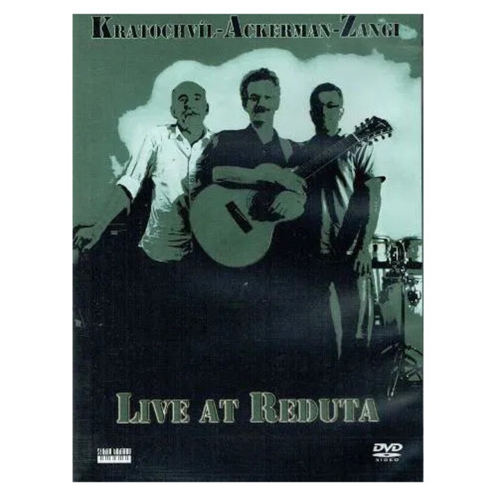 Kratochvil & Ackerman & Zangi: Live at Reduta - DVD, чешка музика, 1 диск, пластмаса