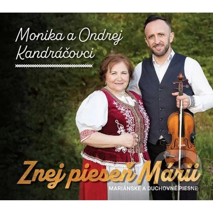 CD Kandacova Monika / Kandrac Ondrej, чешка музика, 1 диск, превъзходно качество на звука