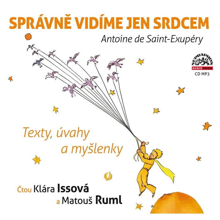 Audiobook, SUPRAPHON, Spravne vidime jen srdcem, 1 CD, MP3