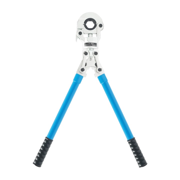 Unealta de crimpare, design ergonomic, compatibilitate versatila, albastru deschis, dimensiuni ajustabile