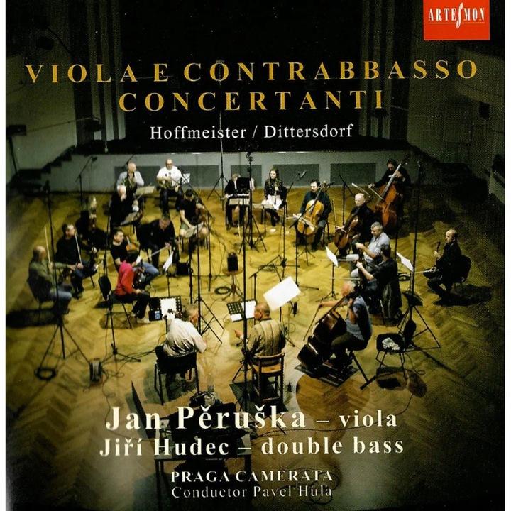 Peruska Jan, Hudec Jiri: Viola E Contrabbasso Concertanti - CD, класическа музика