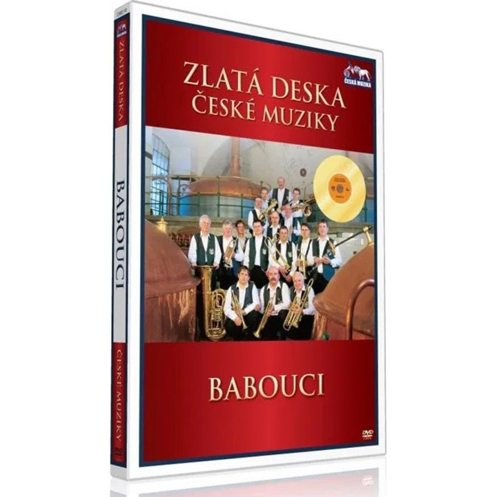 DVD Babouci - Zlata deska, muzica populara ceha, 1 disc, plastic