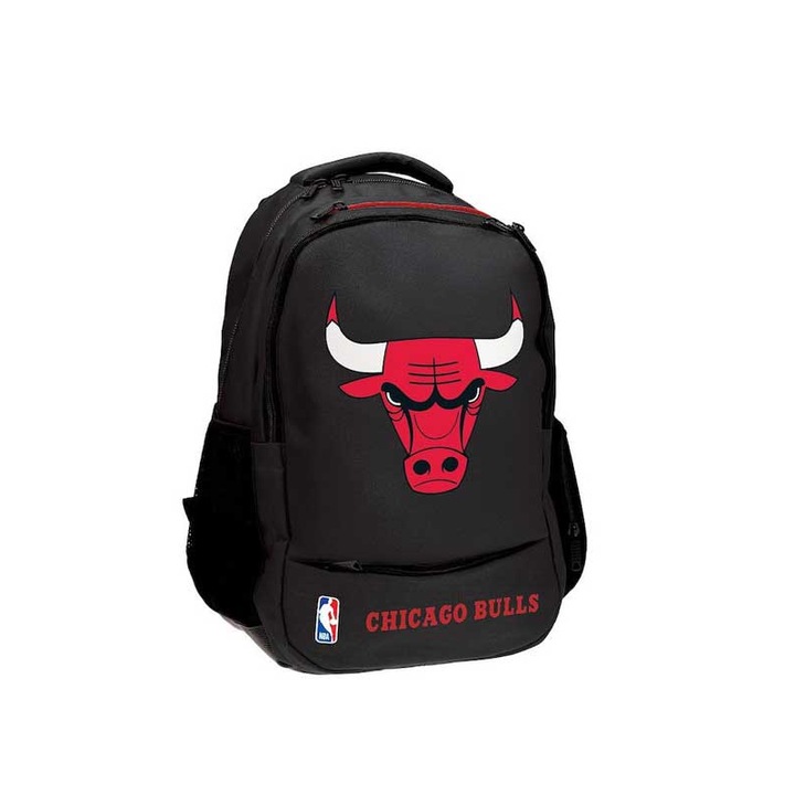 Back Me Up Chicago Bulls hátizsák, 48x30x28cm, 2 rekeszes, ergonomikus