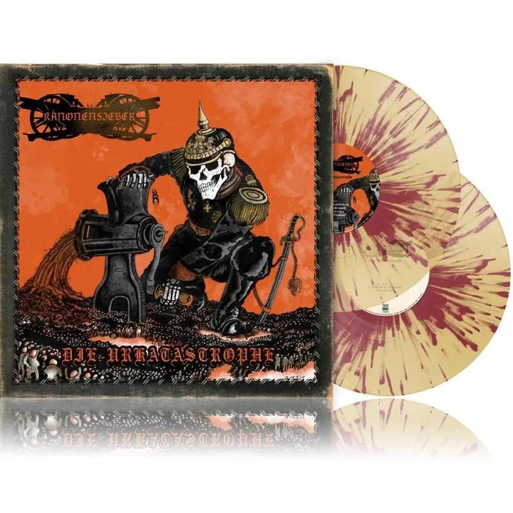 Kanonenfieber: Die Urkatastrophe, 2 LP, vinyl transparent rosu adanc, Hard 'n' Heavy