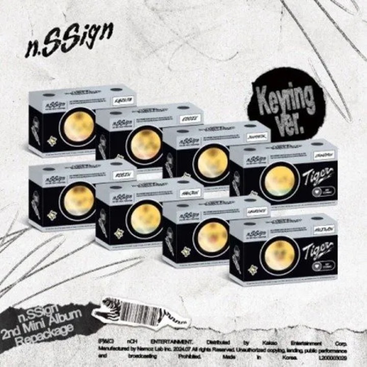 Album K-pop, N.SSign, Tiger, 2023, Vinyl