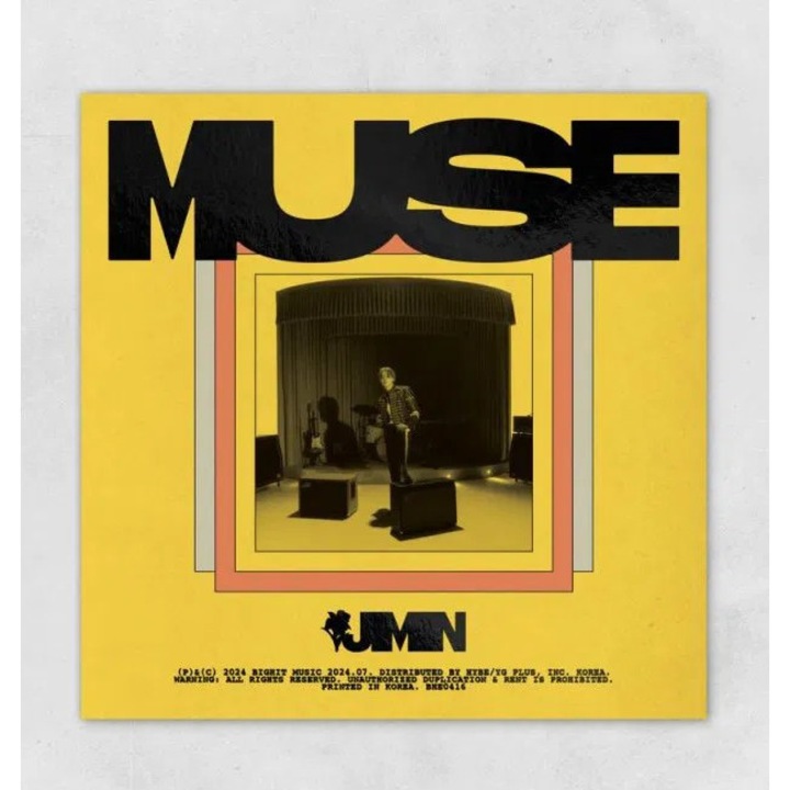 CD Jimin - Muse (EU Retail Version - SERENADE), K-pop, 1 CD