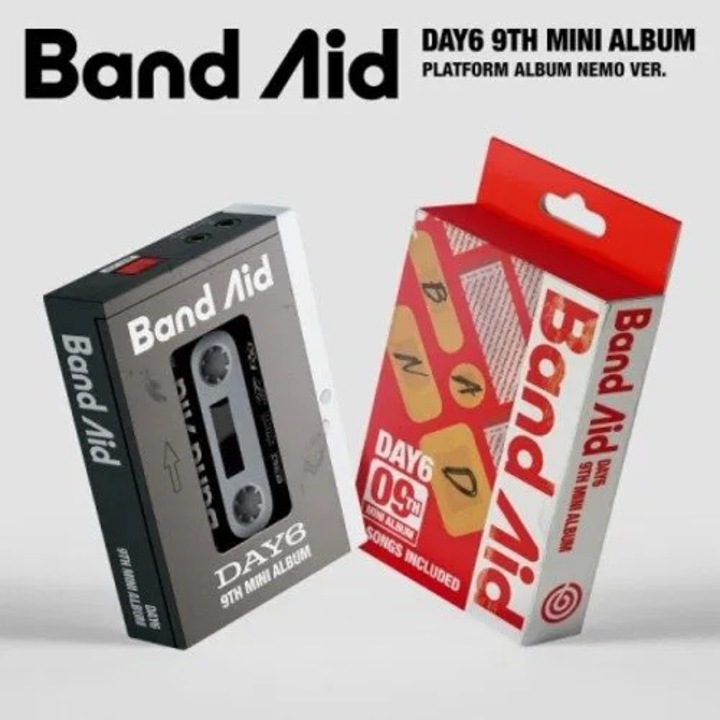 Album Platform DAY6, Band Aid, K-pop, import