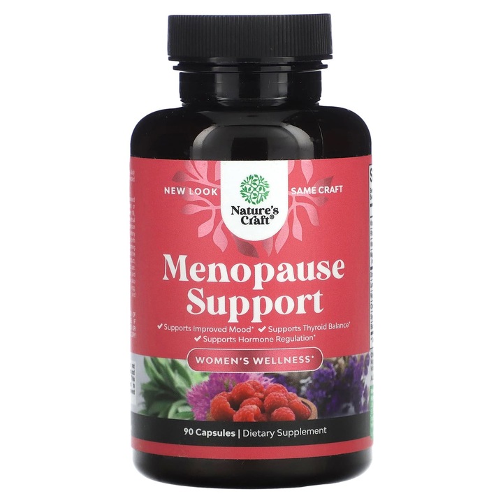 Supliment alimentar, Nature's Craft, Suport pentru menopauza, 90 capsule