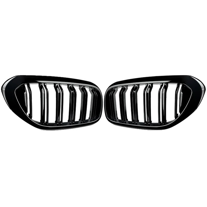 Grile de racing, Gloss Black, pentru BMW 5 Series G30/G31, 47x23x12cm, set de accesorii auto