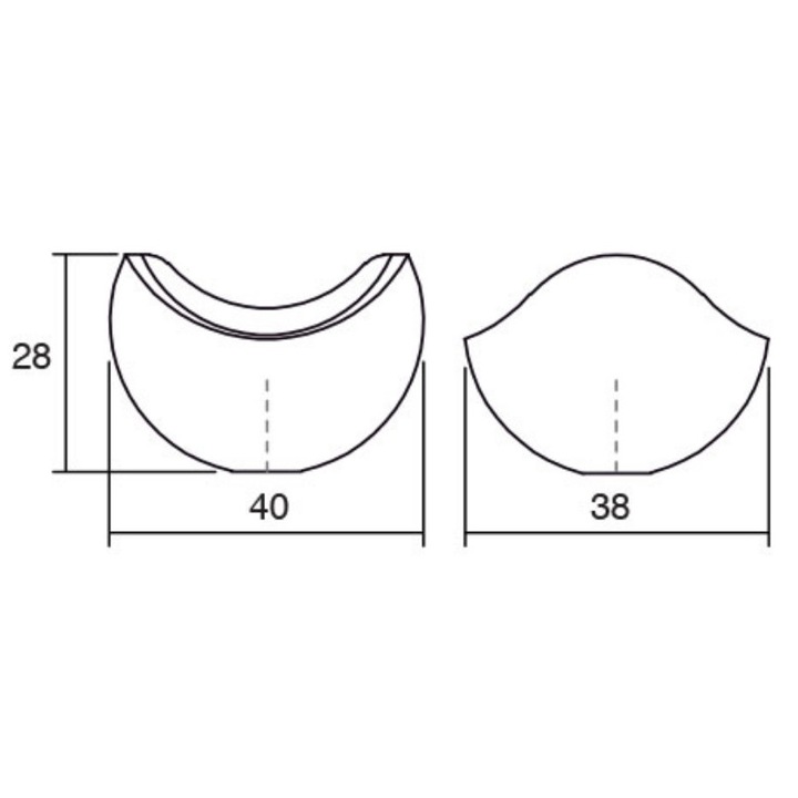 Maner pentru mobilier Fruit portocaliu