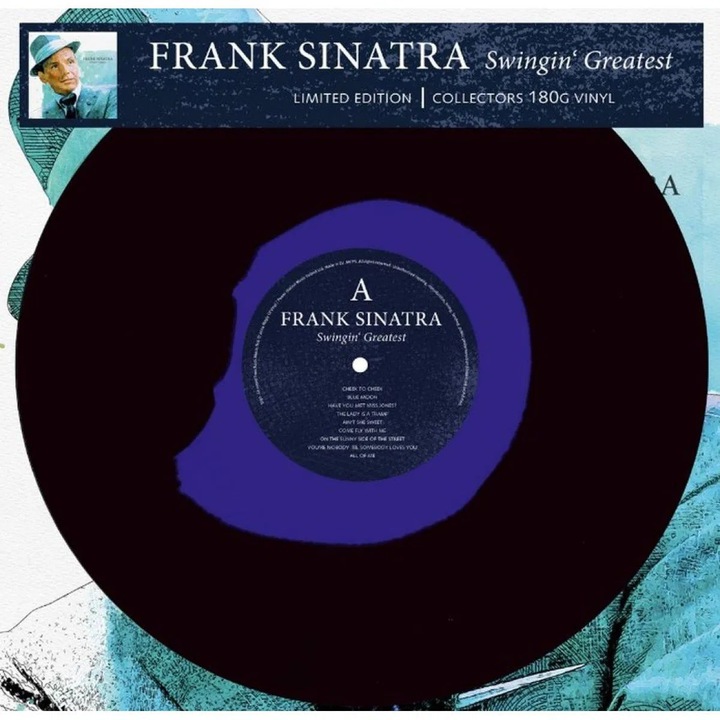 Frank Sinatra - Swingin Greatest -Swirl- (LP)