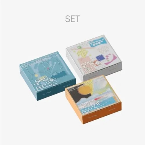 Album Seventeen: Spill The Feels, 3 CD, K-pop, set cu beneficiu