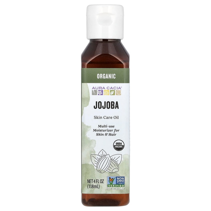 Ulei cosmetic, jojoba, 118 ml, organic