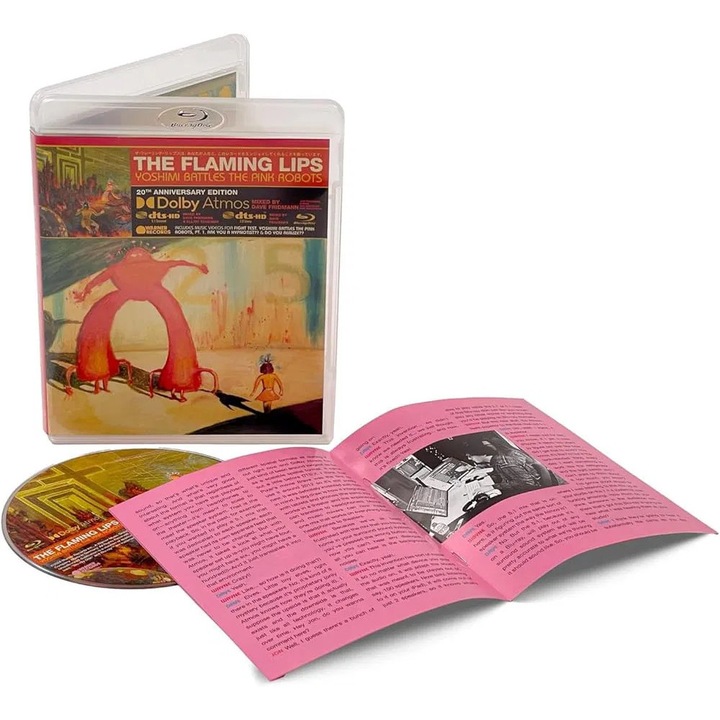 Blu-ray album, Flaming Lips, Yoshimi Battles The Pink Robots, 1 lemez, rock