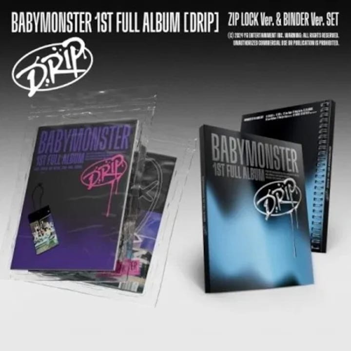 CD BabyMonster: DRIP, K-pop, 1 CD, 771g