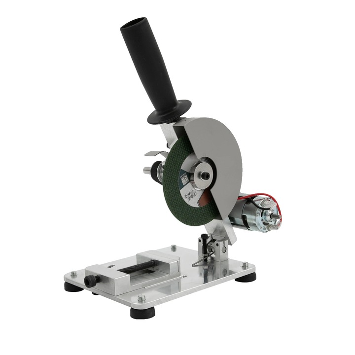 Fierastrau electric mini, motor puternic, unghi ajustabil, albastru, 15x18x11cm