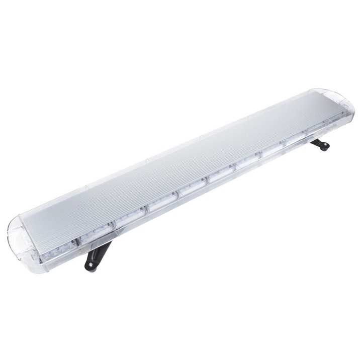 Bara de lumina stroboscopica, 96 LED-uri, 16 moduri, galben, alb, 12-24V