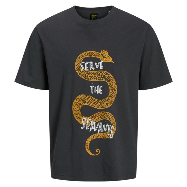 Tricou JACK &JONES Nirvana CN 48899, Gri