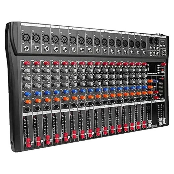 Mixer audio DX16, multiple canale de intrare, performanta de inalta calitate, dimensiuni compacte