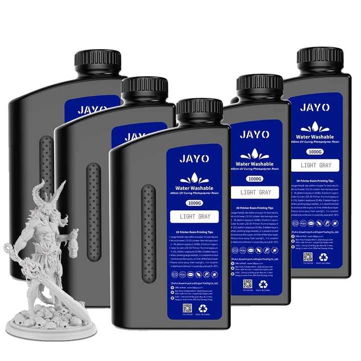 3D gyanta, vízzel mosható - LGY, gyorsan tisztítható, könnyen tisztítható, 5 kg