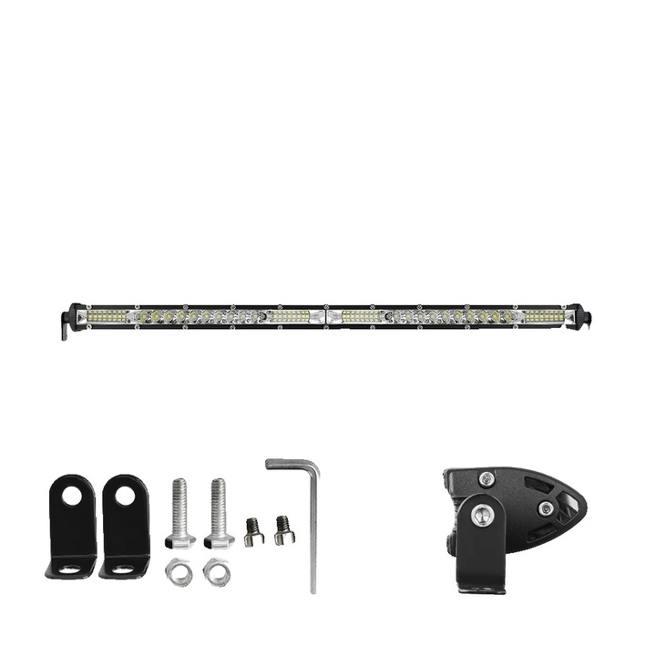 Bara de lumina LED 20inch, IP68, beam combinat, compatibilitate pentru vehicule off-road, 90W-180W