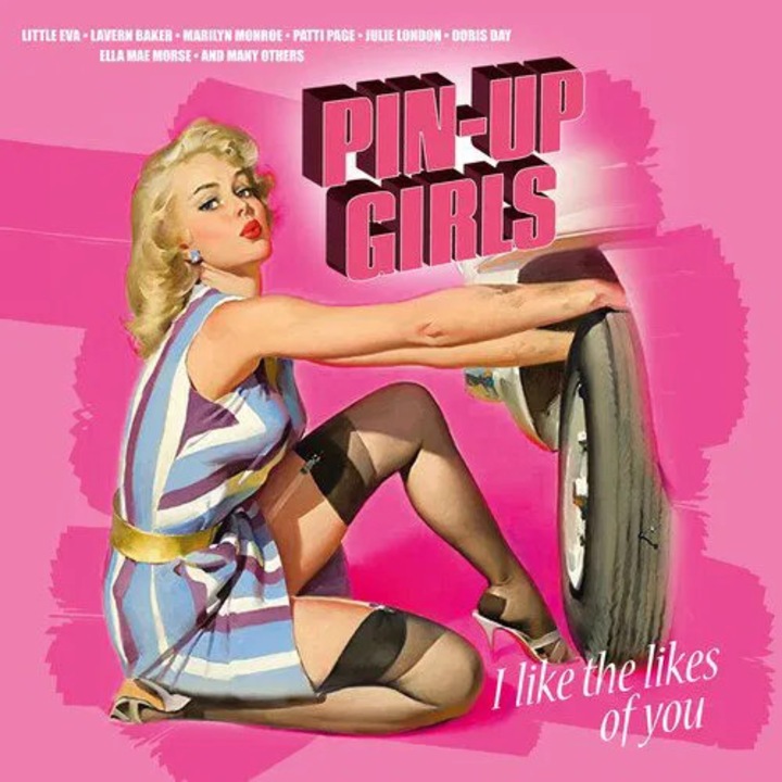Vinil "Pin-up Girls: I Like The Likes of You", diverse artisti, 1x magenta