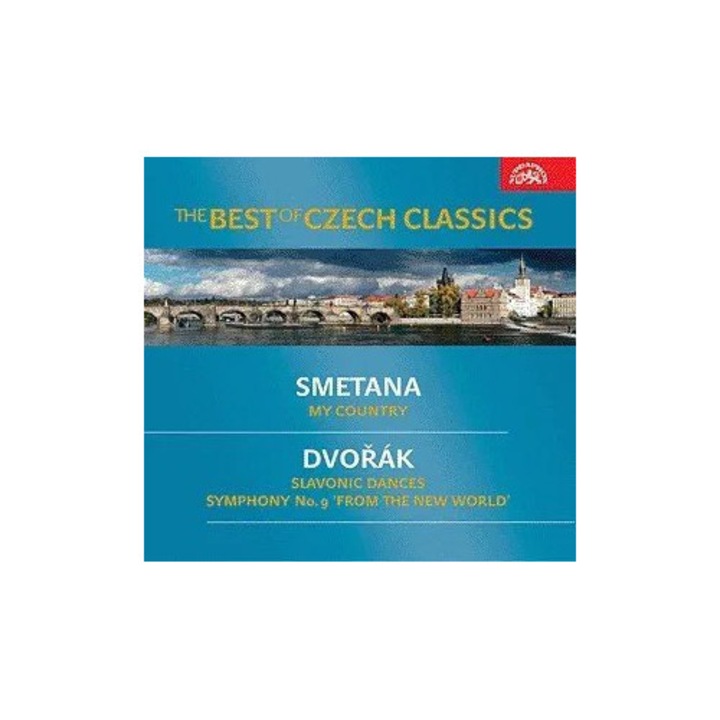 Най-доброто от чешките класики: Сметана / Дворжак - 3CD, класическа музика, CD, пластмаса