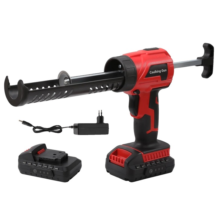 Поялник, 6 скорости, LED, червен, 1 батерия B