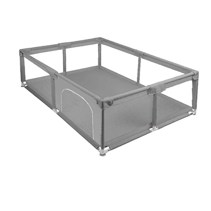 Tarc copii, gri, 150x180cm, material textil