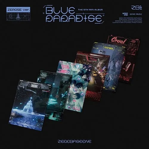 CD Zerobaseone: Blue Paradise (Zerose Version), K-pop, 1 disc