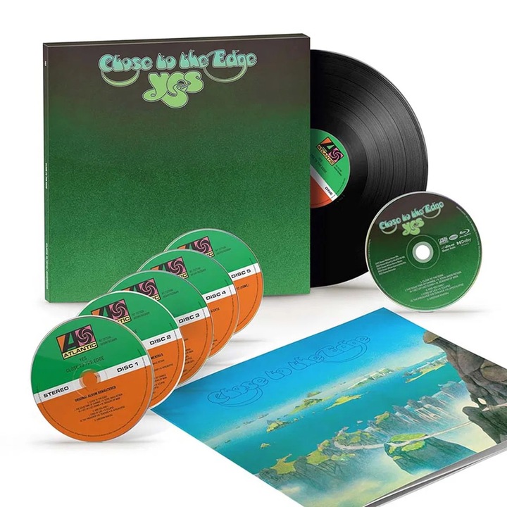 Set limitat Close To The Edge - Yes, Vinyl (LP) + 5 CD + Blu-ray, Pop