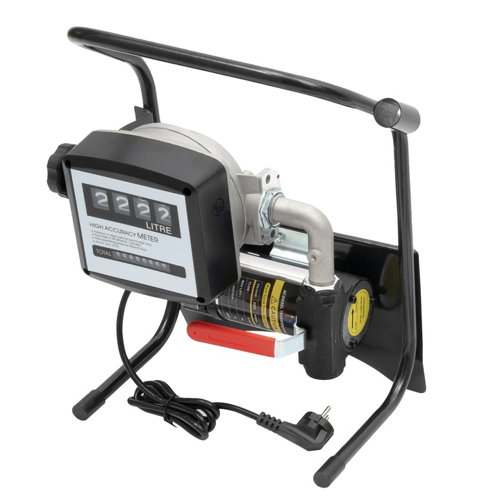 Pompa de schimbat ulei, 11.88 galoane pe minut, 12V, 16.4 picioare inaltime de aspiratie, design usor, utilizare versatila