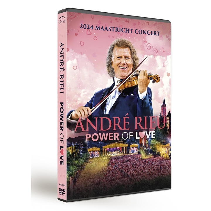 DVD Rieu Andre: Power Of Love, muzica clasica, 1 disc, Sony Music
