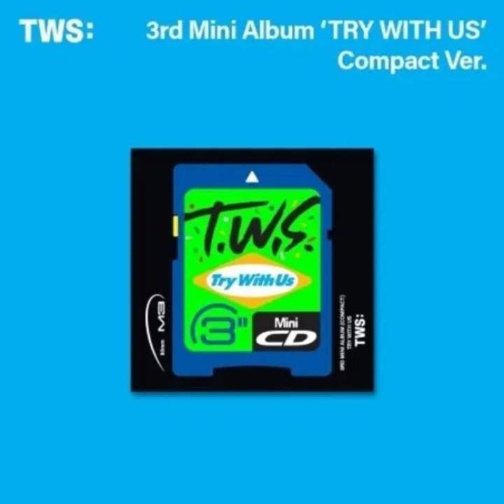 CD TWS: Try With Us (Compact Version), K-pop, 1 disc
