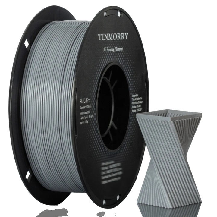 Filament 3D PETG-CF, performanta ridicata, gri, 1.75mm