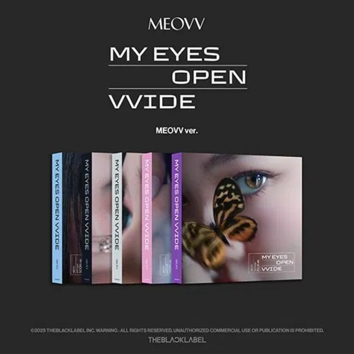 CD MEOVV: My Eyes Open Vvide (Meovv Verzió WIthmuu Előnnyel), K-pop, 1 CD