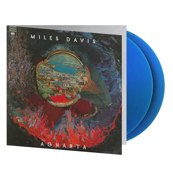 Dublu vinil Davis Miles, Agharta, jazz, transparent, editie aniversara
