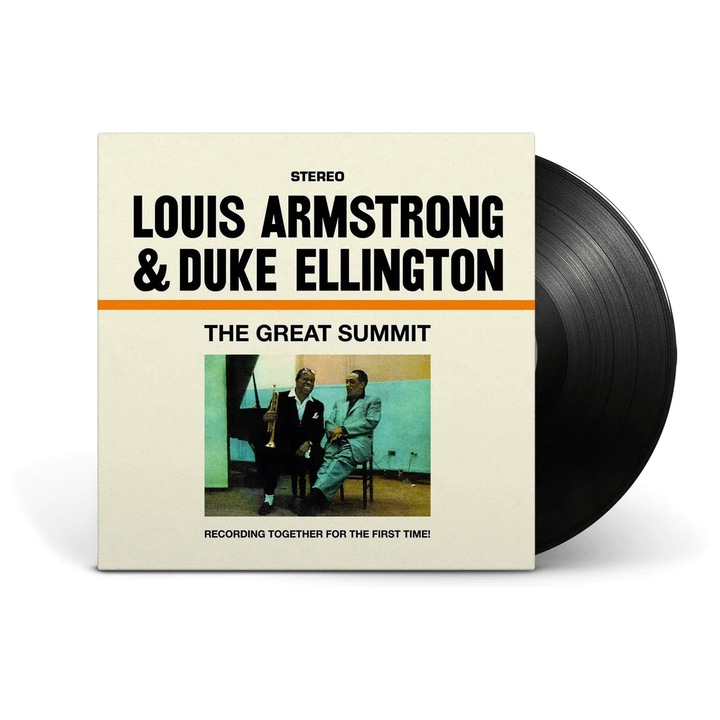 Album vinyl "Great Summit", Louis Armstrong, Duke Ellington, Jazz, editie limitata