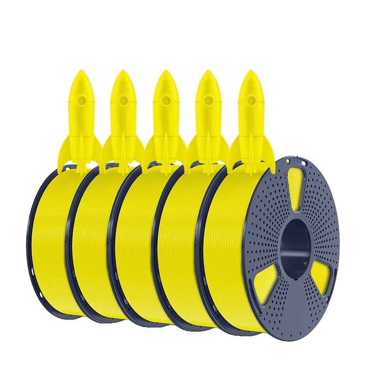 Filament 3D PLA, HS, galben, 5kg, 330m