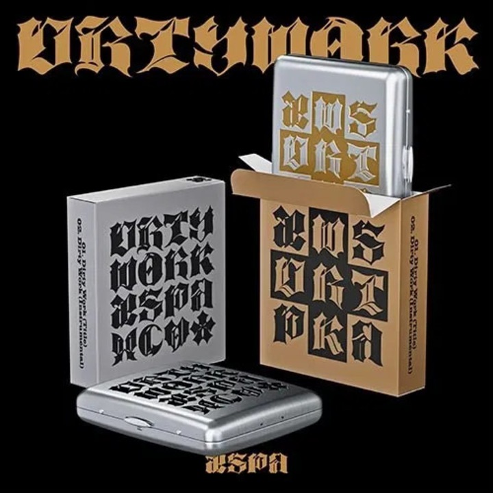 CD aespa, Dirty Work (Dirty Case Version), K-pop, 1 CD, 492g