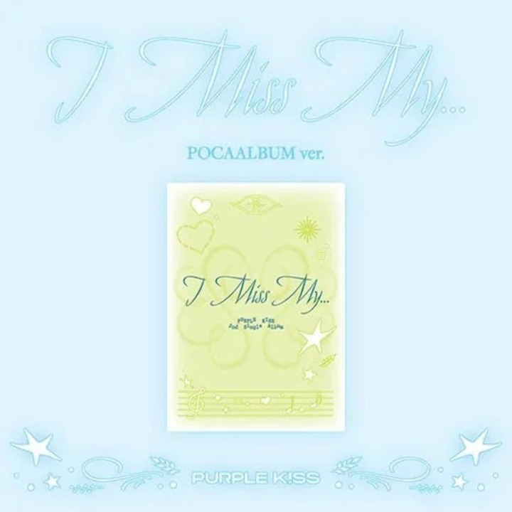 Album I Miss My - Poca, Purple Kiss, K-pop, editie speciala, vinil