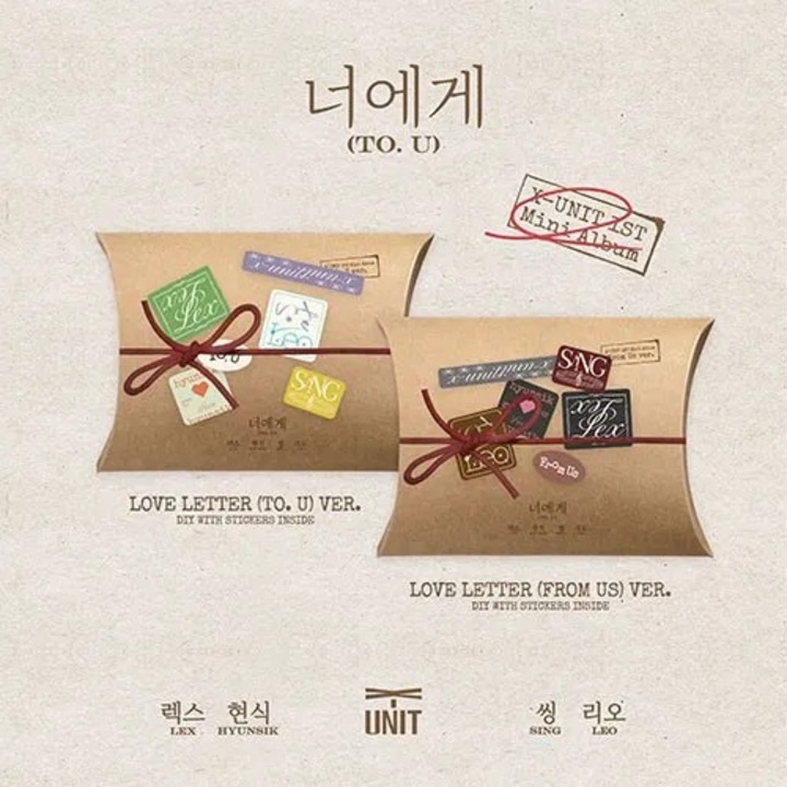 CD X-Unit: To.U, K-pop, 1 disc