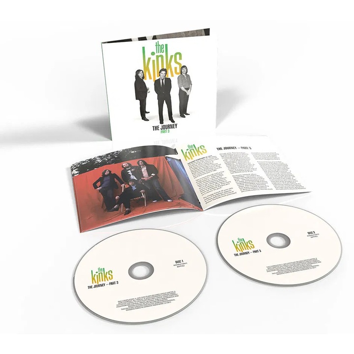 CD Kinks: Journey: Pt. 3, 2025 Remaster, set 2 discuri, folk