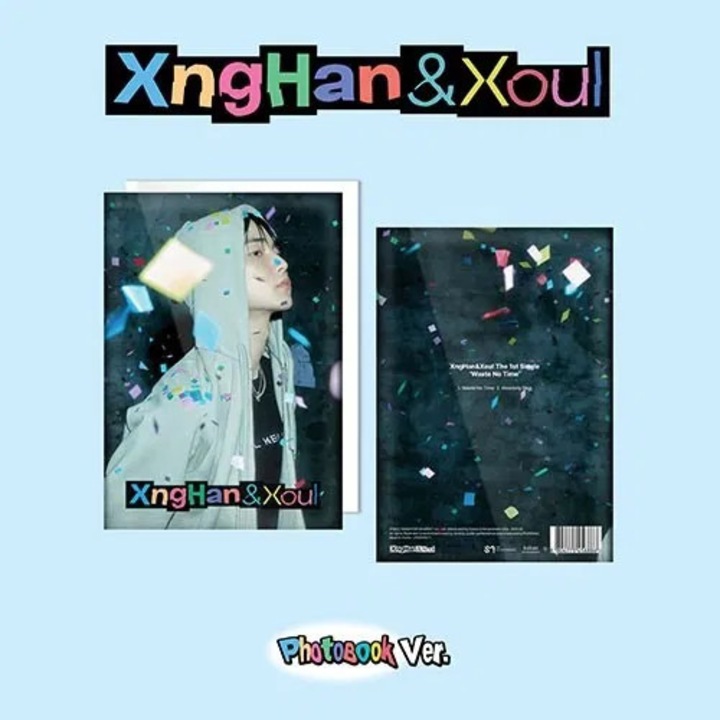 CD XngHan & Xoul - Waste No Time (Photo Book Version With Everline Benefit), K-pop, import