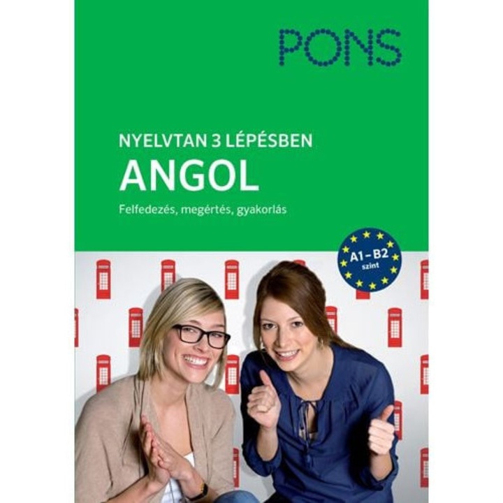 Klett: PONS Nyelvtan 3 lépésben – Angol Új