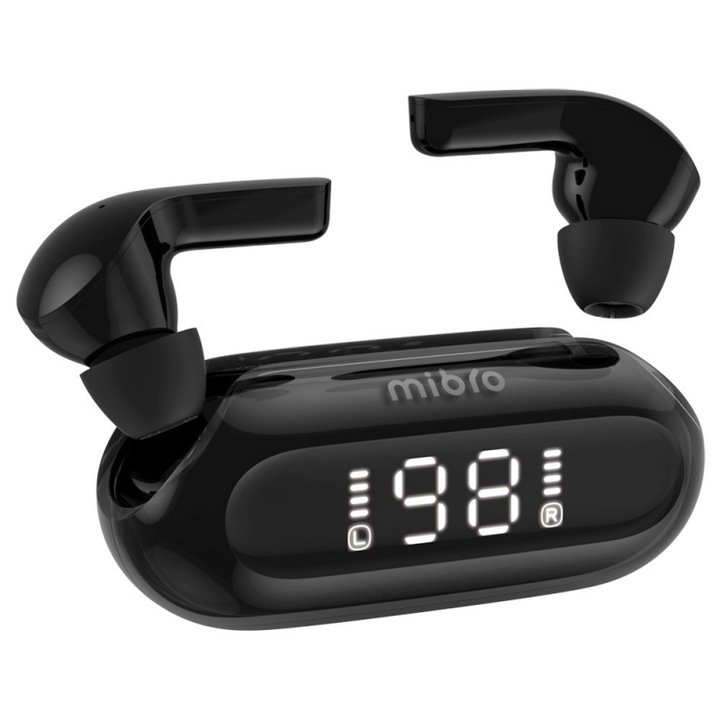 Casti True Wireless Mibro Earbuds 3, Bluetooth Negru